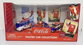 2003 Coca-Cola Brand Poster Car Collection Collectibles Johnny Lightning... - $16.99