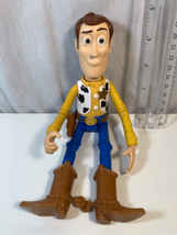 Sheriff Woody Doll Action Figure Toy Story 17 Mattel Disney Poseable Joi... - $11.48