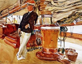 Art Yacht Cstellati - John Sargent. Boat Oil Painting Giclee Print Canvas - £6.75 GBP+