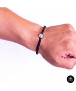 Kavak - Handmade Men Black - Saint Benedict Adjustable Bracelet - $19.14 CAD