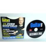 Jazz Guitar Video Lesson John Scofield Guitar One December 2005 CD - £12.84 GBP