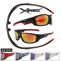 Mens XSportz Sport Full Frame Plastic Fashion Style XS7023 UV400 Sunglasses - $8.99