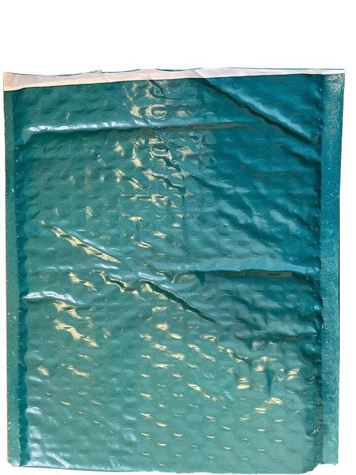 #1  Teal Color 7.5&quot; x 11. Poly Bubble Mailer Padded Envelopes 25/ 50/100 - $5.98+