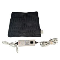 Sunbeam Electric Heating Pad Approx 11x10 in Gray With Controller Tested... - $20.25