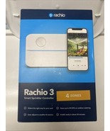 Rachio 3 Smart Sprinkler Controller 4 Zone 3rd Gen - 4ZULW-C - £52.94 GBP