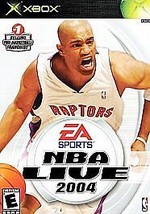 NBA Live 2004 (Microsoft Xbox, 2003) Manual CD Green Case - £7.83 GBP