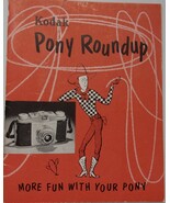 Vintage Kodak Pony Roundup More Fun with Your Pony Booklet 1950s - $3.99