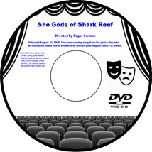 She Gods of Shark Reef 1958 DVD Film Adventure Bill Cord Don Durant Lisa Montell - £3.91 GBP