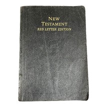 New Testament Red Letter Edition World Publishing Co. Vintage Self Pronouncing - $9.89