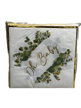 15 party napkins Paper napkins 33 x 33 cm 3py- Oh Baby 1 Pack - $12.75