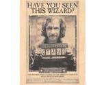 Harry Potter Have You Seen This Wizard? Sirius Black Wanted Poster Prop/... - $2.10