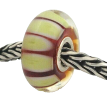 Authentic Trollbeads OOAK Unique Charm #314, 13mm Diameter New - $33.24