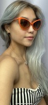 New Tom Ford TF303 Anastasia Cat Eye Orange Retro Women&#39;s Sunglasses - $159.99