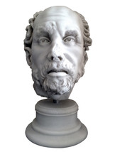 Hellenistic Marble Head Sculpture of Aphrodisias fisherman Replica Reproduction - £235.61 GBP
