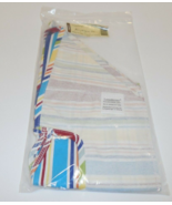 Longaberger Blue Ribbon Pie Basket Liner ONLY Sunny Day Stripe New 2310231 - £13.19 GBP