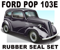 Ford Pop 103E Rubber Trim Set - Ford Popular Ford Anglia - $338.72