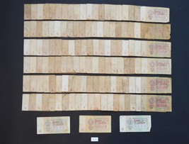 Ussr paper money lot 1rouble 100psc 1961 - £15.74 GBP