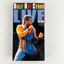 Billy Ray Cyrus Live On Tour VHS Video Tape - £6.22 GBP
