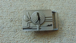 Sleek mini belt buckle eagle or golf- NEW - $14.95