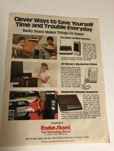 Vintage Radio Shack Print Ad Advertisement 1989 pa1 - £8.40 GBP