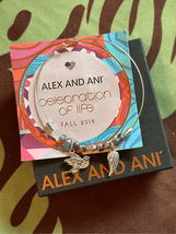Alex and Ani NIB Angel wing &amp; Dove Charm Celebration of Life Fall 2016 - £27.25 GBP