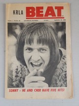 KRLA BEAT NEWSPAPER VOL 1 No 28 September 25, 1965-Sonny-He And Cher Hav... - $393.91 MXN