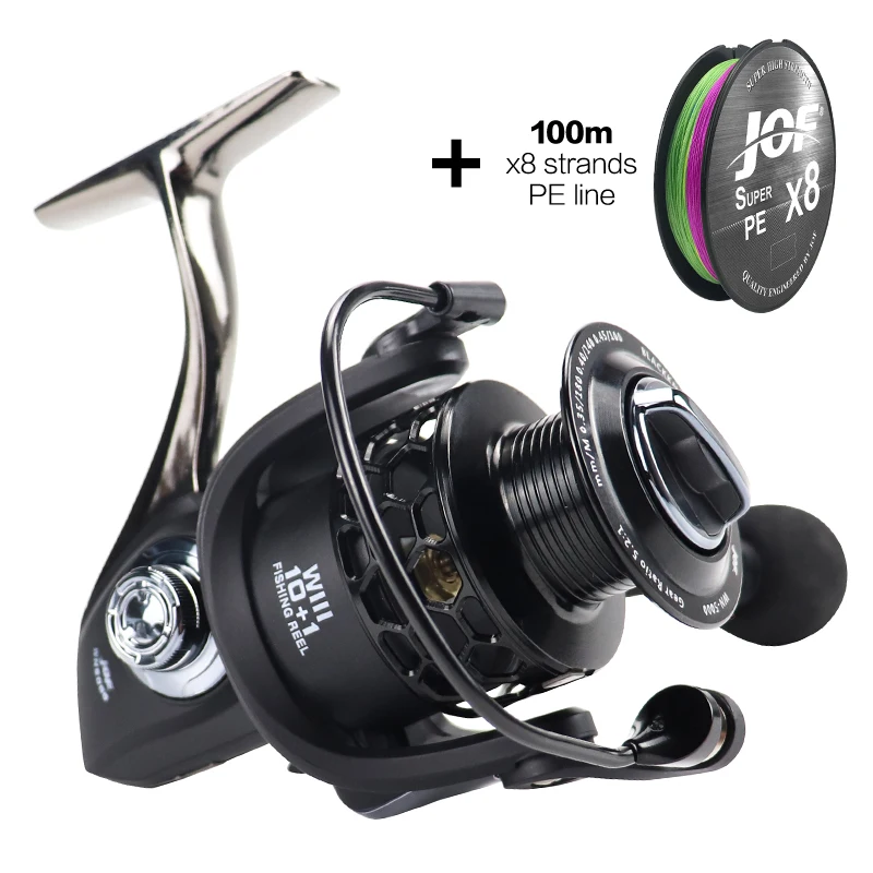 JOF 2024 New Fishing Reel Spinning 2000-5000 Series  Spool Spinning Wheel for Se - $54.05