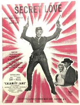 Secret Love 1943 Doris Day in Calamity Jane Sheet Music - £6.18 GBP