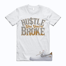 BROKE Shirt to match Air Force1 Low NOLA Silver Glitter Metallic Gold University - £23.97 GBP+