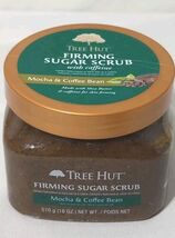 Tree Hut Firming Sugar Scrub Mocha &amp; Coffee Bean 18 oz New Exfoliate &amp; T... - $277.87 MXN