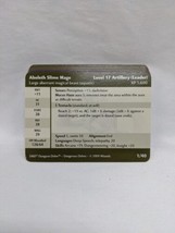 Lot Of (19) Dungeons And Dragons Dangerous Delves Miniatures Game Stat Cards - £31.97 GBP