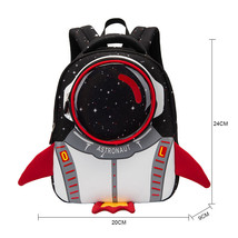New 3D Kids Backpack Astronauts Design Anti-lost Children Schoolbag Waterproof T - £27.41 GBP