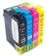 Compatible with Epson T212XL Combo BK/C/M/Y PREMIUM ink Compatible Ink C... - £36.74 GBP