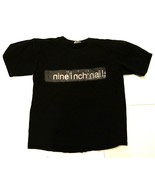 Vintage 1998 NIN Nine Inch Nails Logo Band Graphic Tee T-shirt Size L - £210.09 GBP