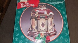 Mr Christmas Village Silhouettes Lighted Ceramic Ballroom Holiday Ball 1998 Nice - £62.27 GBP