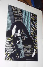 Spider-Man Poster #53 Black Costume Cityscape John Byrne Alien Venom MCU Movie - $39.99