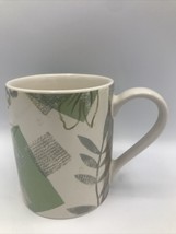 Corelle Coordinates Textured Leaves Coffe/Tea Mug Height: 3 7/8 in Width... - £4.74 GBP