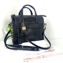 Coach Mini Riley Bleecker Bag Python Embossed Black Leather Zip  27987 B2Y - $131.15 CAD