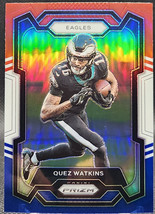 2023 Panini Prizm Quez Watkins #246 Red, White &amp; Blue Prizm *Buy 2 Get 1 - £0.77 GBP