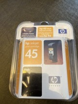 HP 45 Ink Inkjet Print Cartridge, Black, HP Deskjet, Exp 2005, 51645a, S... - $365.35 MXN