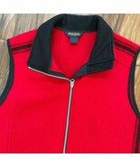 Woolrich Technowool Red Vest Full Zip - $544.14 MXN