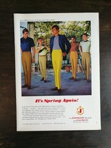 Vintage 1969 Jaymar Slacks Pants with Dacron Full Page Original Ad 324 - $6.92