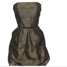 VTG ANTONIO MELANI Strapless Belted Dress With Pockets Accented Design S... - $13.80