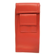 Vintage Tank Pocket Removable Pouch Protector Red Vinyl Octoput Canada 1... - $11.85