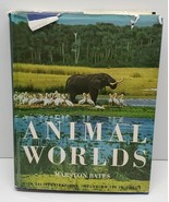 Animal Worlds by Marston Bates HCDJ Illustrated Book 1964 Oversized Colo... - $368.22 MXN