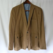 Stafford 46L Camel Khaki Hacking Field Riding Back Belt Blazer Jacket Sport Coat - £27.43 GBP