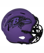 Ray Lewis Autographed Ravens Speed &#39;RAVE&#39; Full Size Helmet Beckett Witne... - $9,279.17 MXN
