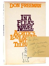 Don Freeman In A Flea&#39;s Navel A Critic&#39;s Love Affair With Television Signed 1st - £84.98 GBP