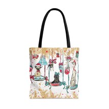 Tote Bag, Doggie Christmas Tote Bag, 3 Sizes Available - £22.45 GBP+