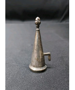 Early 19th C. Silver Plate Witches Witch&#39;s Hat Candle Snuffer W/ Finial ... - $37.95 CAD
